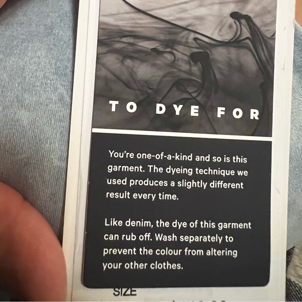 To Dye For @lululemon pants